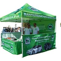 Outdoor Event Aluminum Tent With Logo Trade Show Promotion 3x3 Marquee Vendor Pop up Advertising Custom Print 10x10 Canopy Tent