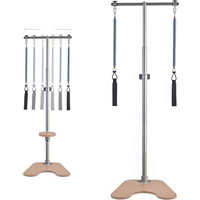Wall Tower Unit Trainer Attachment Spring Springboard Wood Pilates Reformers Pilates Ped a Pull