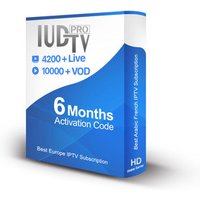 IPTV Code Subscription 6 Months IUDTV PRO IPTV Italy UK Europe Sweden Spanish Channels