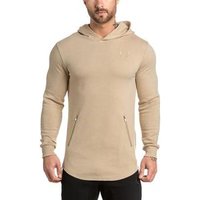 Cotton Polyester Blend Sport Gym Pullover Hoodie