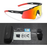 MTB Mountain Bike Eyewear Cycling Shades TR90 Sport Sunglasses Polarized 3 Lens Biking Sun Glasses UV400