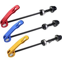 Bicycle Wheel Hub Skewers 100mm/130mm Mountain Bike Quick Release Bolt Lever Axle Cycling Front Rear Aluminium Alloy Skewer