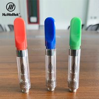 New Empty Vape Atomizer Eureka Vapor Cartridge 510 thread Ceramic Coil CBD Cartridge