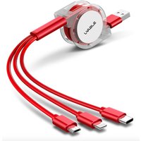 Free Shipping UCABLE Mobile Phone Charger 3 In 1 Fast Charging Data Usb Cable