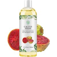 HL - Moroccan Prickly Pear Seed Oils Supplier 500ML Cactus Oil Carrier Oil for Face Moisturizer | Cold Pressed