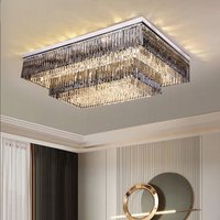 High Quality Luxury K9 Crystal Ceiling Chandelier for Conference and Living Room Hotel Bedroom LED Ceilling Lamp
