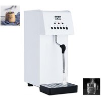 Single Milk Steamer 6L Boiler Electric Commercial Bubble Tea High Quality Milk Frother Machine 2500W Steam Milk Bubble Machine