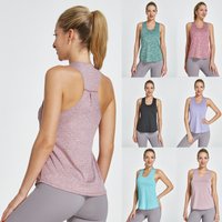 Fitness Yoga Tank Top Women Loose Sleeveless Quick Dry Gym Vest