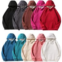 2024 New Design Plain Color Hoodie Winter Warm Mens Sherpa Fleece Hoodies 450 GSM Mens Fleece Hoodie