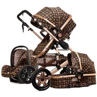 Luxury 3 1 Folding Stroller