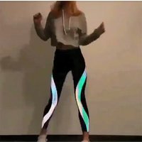 Reflective Yoga Leggings