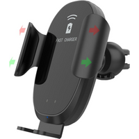 amazon hot selling smart sensor car wireless charger mobile accessories wireless phone car charger D3 D2 N32