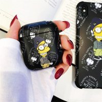 Cartoon protective cover for apple airpod 2 soft case for airpod case covers earphone soft TPU case for airpod cover soft