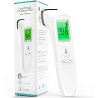 Infrared Digital Professional Thermometer with Ccurate Instant Readings with Fever Alarm Memory Recall and 3 in 1 Digital LCD