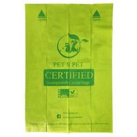 Biodegradable Poop Bags, Compostable Dog Waste Bags, Unscented, Vegetable-Based 240 Counts Pet Clean up