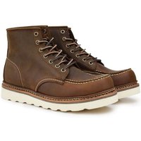 Goodyear Motorcycle Chelsea Boots Ankle Height Increasing Western Desert Style Autumn Winter Square Toe Boot