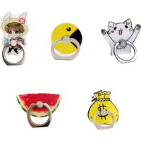 Custom acrylic ring stand phone holder, cute cell phone ring stand, mobile stand ring