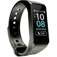 Sport Fitness Waterproof Wireless Bluetooth Earphone Bracelet 2 In 1 Body Temperature Touch Screen Smart Watch