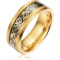 In Stock Yellow Tungsten Rings Gold Plated Tungsten Carbide Ring Tungsten Gold Ring