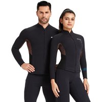 Wholesale 2Mm New Men Women Long Sleeve Triathlon Neoprene Top Swimming Diving Wet Top Wetsuit Jacket