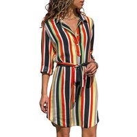 Casual Summer Shirt Dress