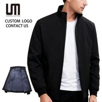 Cheap Custom Logo Wholesale New Design Men Winter Plus Size Fleece Lined Jacket Warm Windbreak Coat