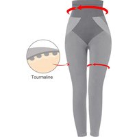 Women Free Size Far Infrared Compression Tights Thermal Slim Seamless Tourmaline Bamboo Leggings