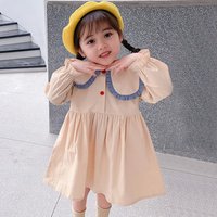 Cute Doll Collar Thick Warm Princess Dress