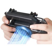 SR Gaming Grip with Portable Charger Cooling Fan,for PUBG/Fornite Mobile Controller L1R1 Mobile Game Trigger Joystick