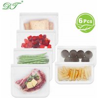 Leakproof Reusable Freezer Bags/peva ziplock bag Lunch Bag for Food Storage