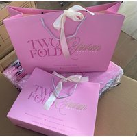 Customized Print Luxury Gift Paper Shopping Bag Packaging Wholesale Paper Bags With Your Own Logo For Clothing