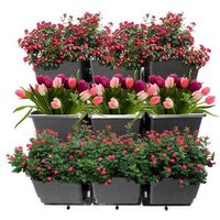 Hanging Flower Pots Vertical Wall Gardening Planter for home decorative