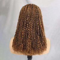 Wholesale 250% Glueless Raw Virgin Human Hair Wig 4/30 Colored 13x4 Transparent Lace Frontal Long 12A Small Chopstick Roll