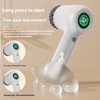 Multi-Functional New Plastic Wireless Handheld PP Pot Electric Cleaning Brush for Home Kitchen Bathroom Toilet Brush