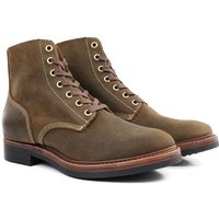 Goodyear Unisex Genuine Leather Cowboy Boots Winter Lace-Up Western Style Motocross Hunting Shoes Men's Women's Spring Autumn