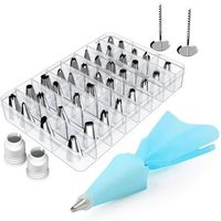 Plastic Cake Icing Piping Tips Set