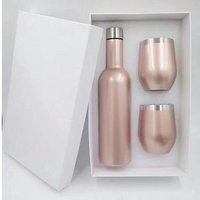 Bottle & Tumbler Gift Set Presentation Box