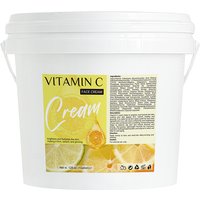 Organic Vitamin C Cream Facial Cream Gallon Private Label Hyaluronic Acid Whitening Brightening Glowing Face Cream