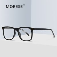 MORESE Model 2024 Wholesale Retro Style Computer Unisex Square Full-Rim Anti Blue Light Glasses Daily Wear Stocked