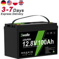 Swalle EU Stock 12.8V LiFePO4 Deep Cycle Battery Lithium Iron Phosphate Batteries 300Ah 200Ah 100Ah 12V LFP Battery Pack