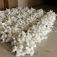 High Quality White Delphinium Cherry Flower Ball Large Artificial Christmas and Graduation Centerpieces