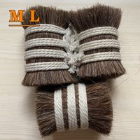 2026 Factory Price 100% Horse Hair Double Drawn 10cm Length Bulk in Stock