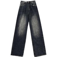 Wide Leg Jeans for Women's Oversized High Waisted Loose and Slimming Straight Leg Pants