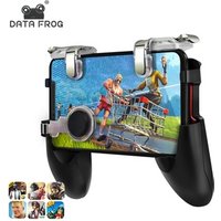 Data Frog For Pubg Game Gamepad For Mobile Phone Game Controller l1r1 Shooter Trigger Fire Button For IPhone For Free Fire