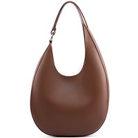 2026 Wholesale Genuine Leather Women's Shoulder Bag Half Moon Bag Casual Fashion Soft Cowhide Ladies Handbag Crossbody Bag
