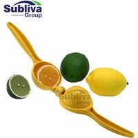 Aluminum fruit green lemon hand juicer squeezer stainless steel, orange lemon manual juice squeezer professional