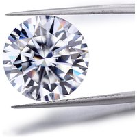 D Color White Small Size Moissanite 0.8-2.9mm 1ct Round Shape Brilliant Cut Sparkle Synthetic Diamond Moissanite for Jewelry