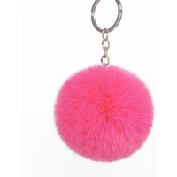 Fur Ball Puffball Designs Fluffy Cute Faux Fur Pom Pom Keychain Cute Accessories Fuzzy Ball Fur Key Chain