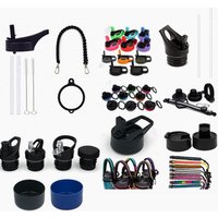 Custom Wide Mouth Stainless Steel Sports Water Bottle Vacuum Insulated Hydroflask Thermo Straw Lid Spout Lid flex cap