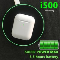 i500 TWS Air 1:1 Wireless Earphone 6D Super Bass i500 tws not W1 H1 Chip tpk i20 i60 i80 i100 Pods